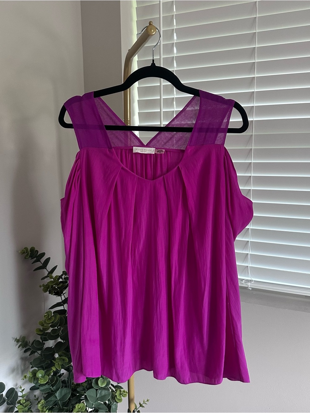 Ramy Brook Silk Sleeveless Top